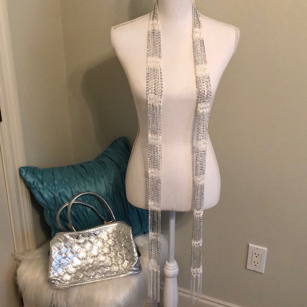 Beaded scarf
